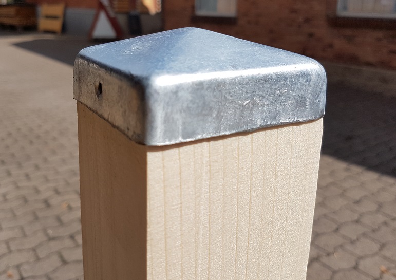 Pfostenkappen für Holzpfosten