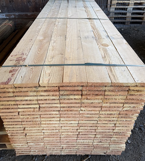 Schalungsbrett 23 × 150 mm aus europäischer Lärche