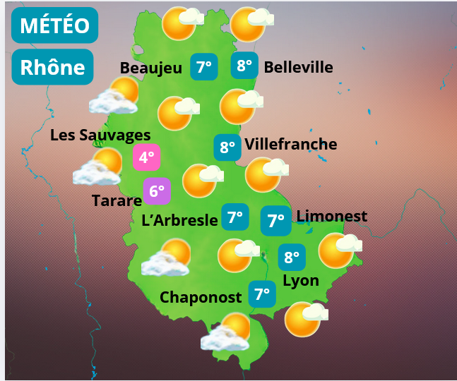 MÉTÉO POUR LE RHÔNE