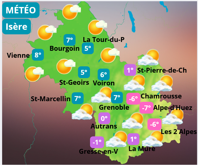 MÉTÉO POUR LA SAVOIE