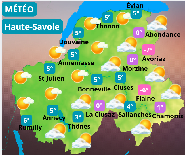 MÉTÉO POUR L'AIN