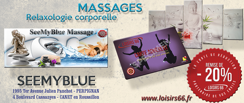 Seemyblue partenaire carte de réduction Loisirs 66