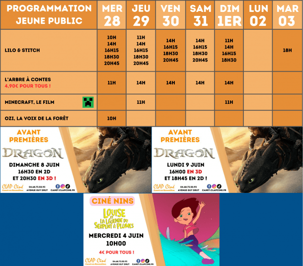 Clap ciné Canet réduction Loisirs 66 réduction Canet