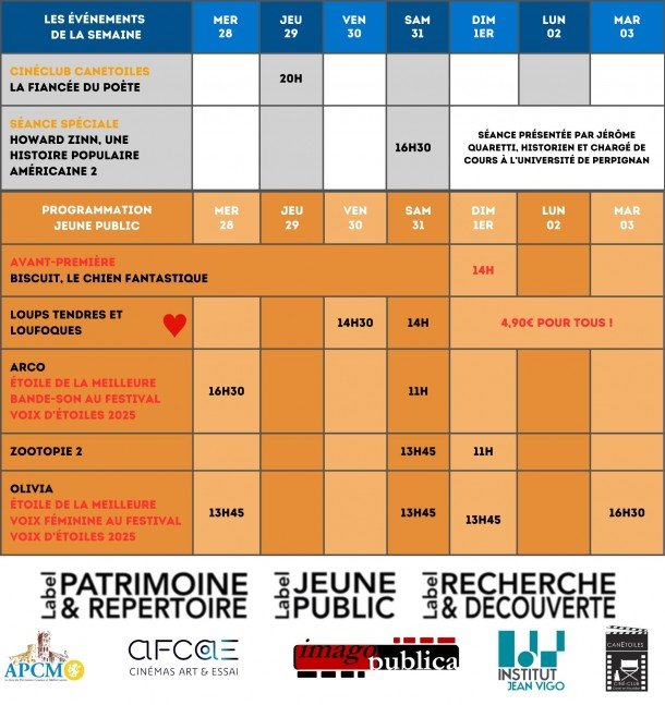 Clap ciné Canet réduction Loisirs 66 réduction Canet