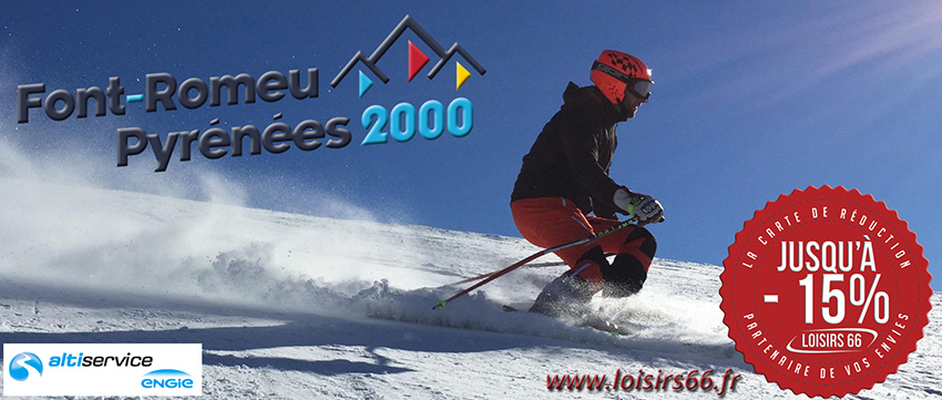 Réduction Font Romeu Ski Loisirs 66