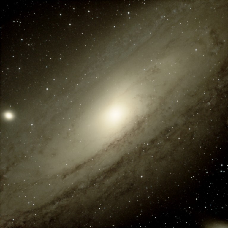 Galaxie d'Andromède au 150/750