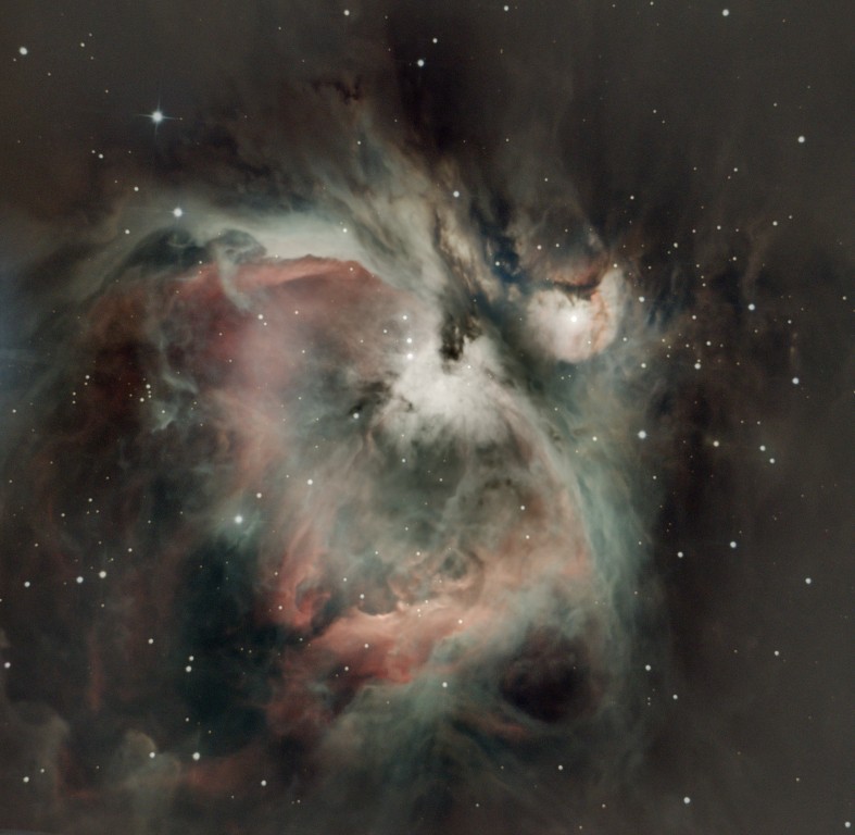 Nébuleuse d'Orion au 150/750