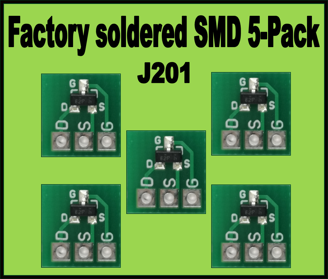 J201 Premium JFET Solution MultiPack Top Quality DIY Guitar Pedal Kits