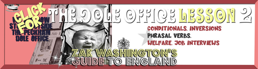 Clickable graphic of vintage crying British baby leading to next lesson