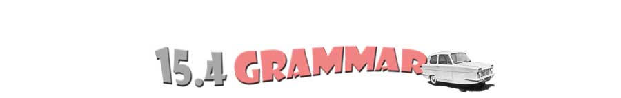 15.4 Grammar