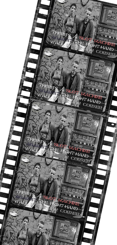 Photos of British culture: English skinhead girls from the 1980s and vintage slot machines