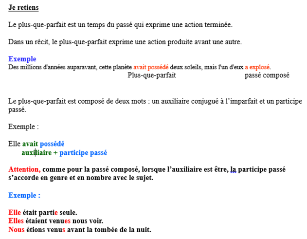 voir plus que parfait voir plus que parfait