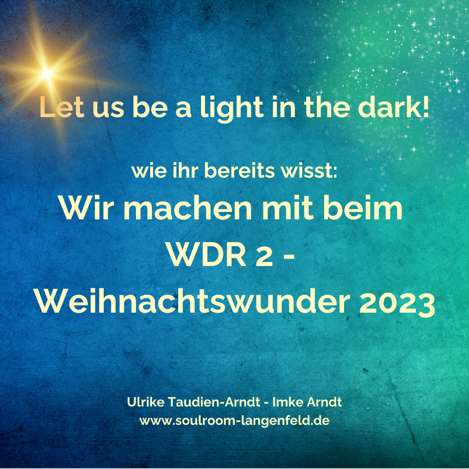 A Million Dreams!  Rückblick auf das WDR2 Weihnachtswunder 2023