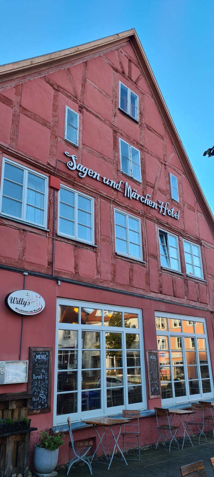 Das Tagungshotel in Bergen auf Rügen.