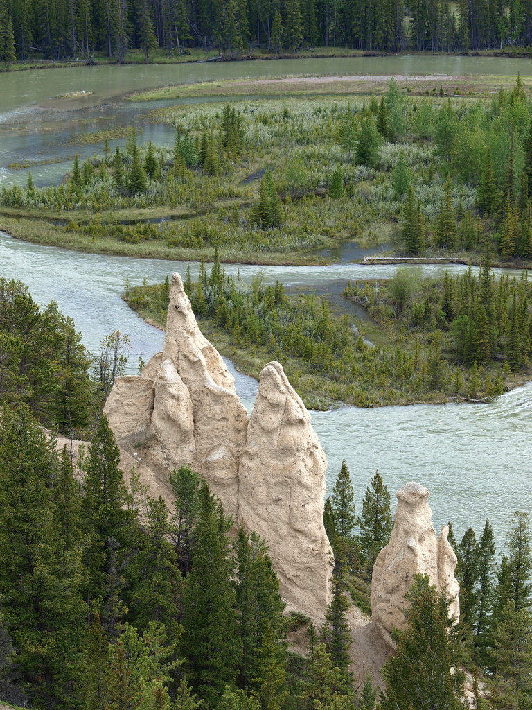 Sandsteinsäulen-Hoodoos genannt