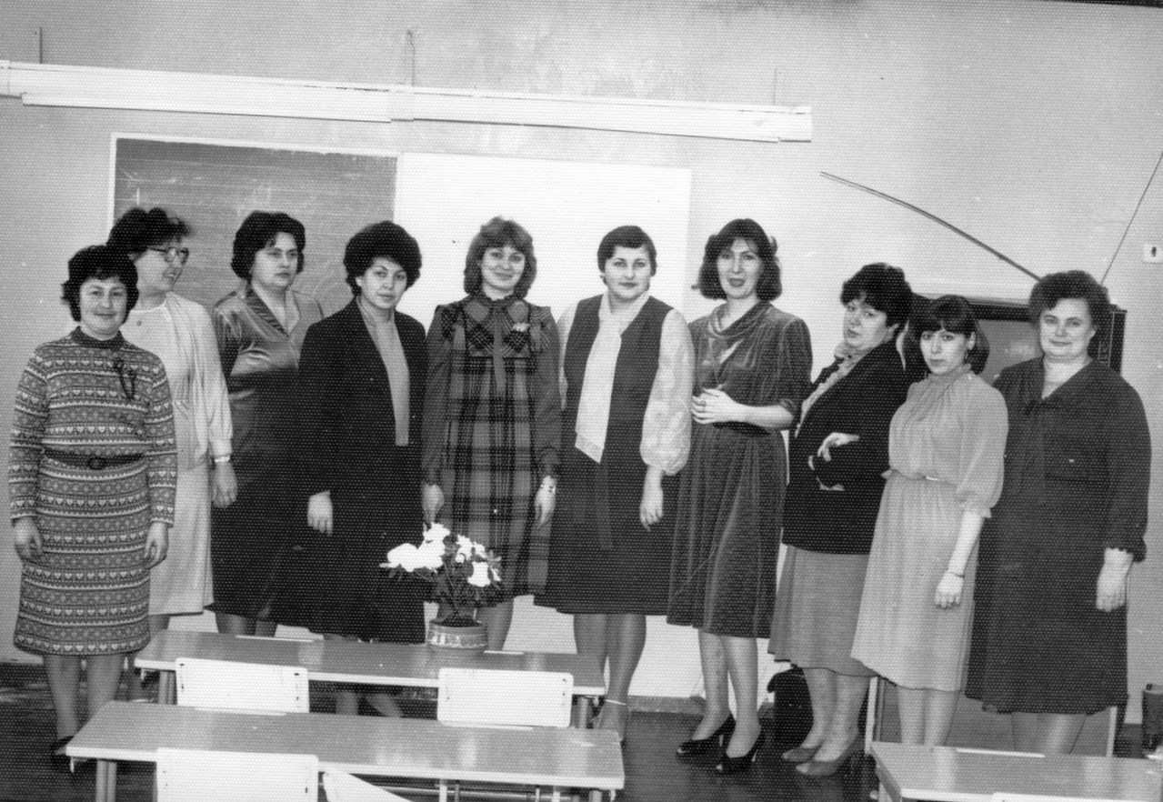 1985/86 учителя начальных классов