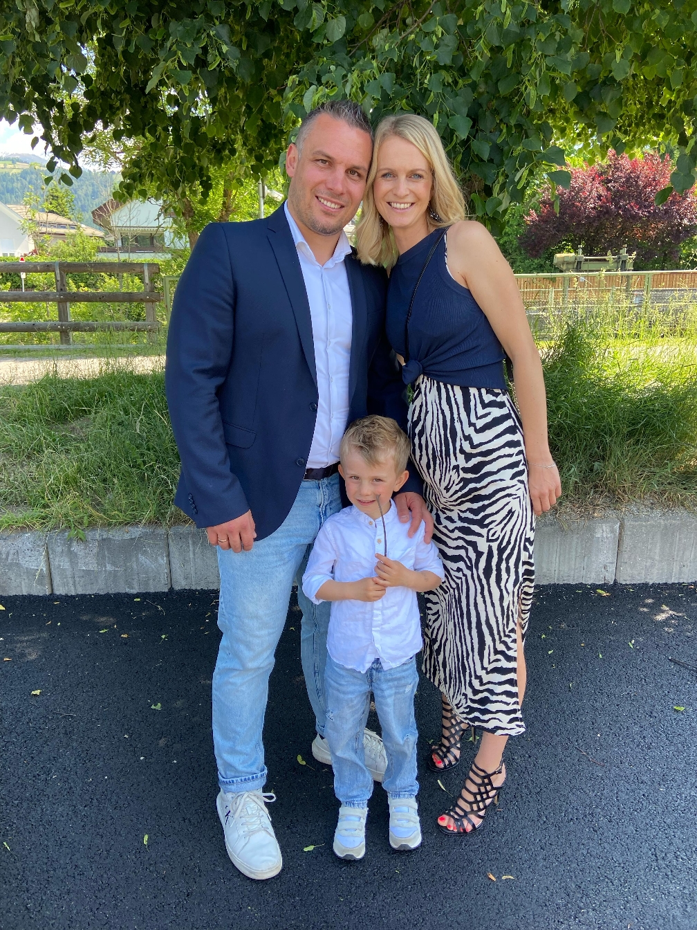 Alexander, Melanie mit Leo