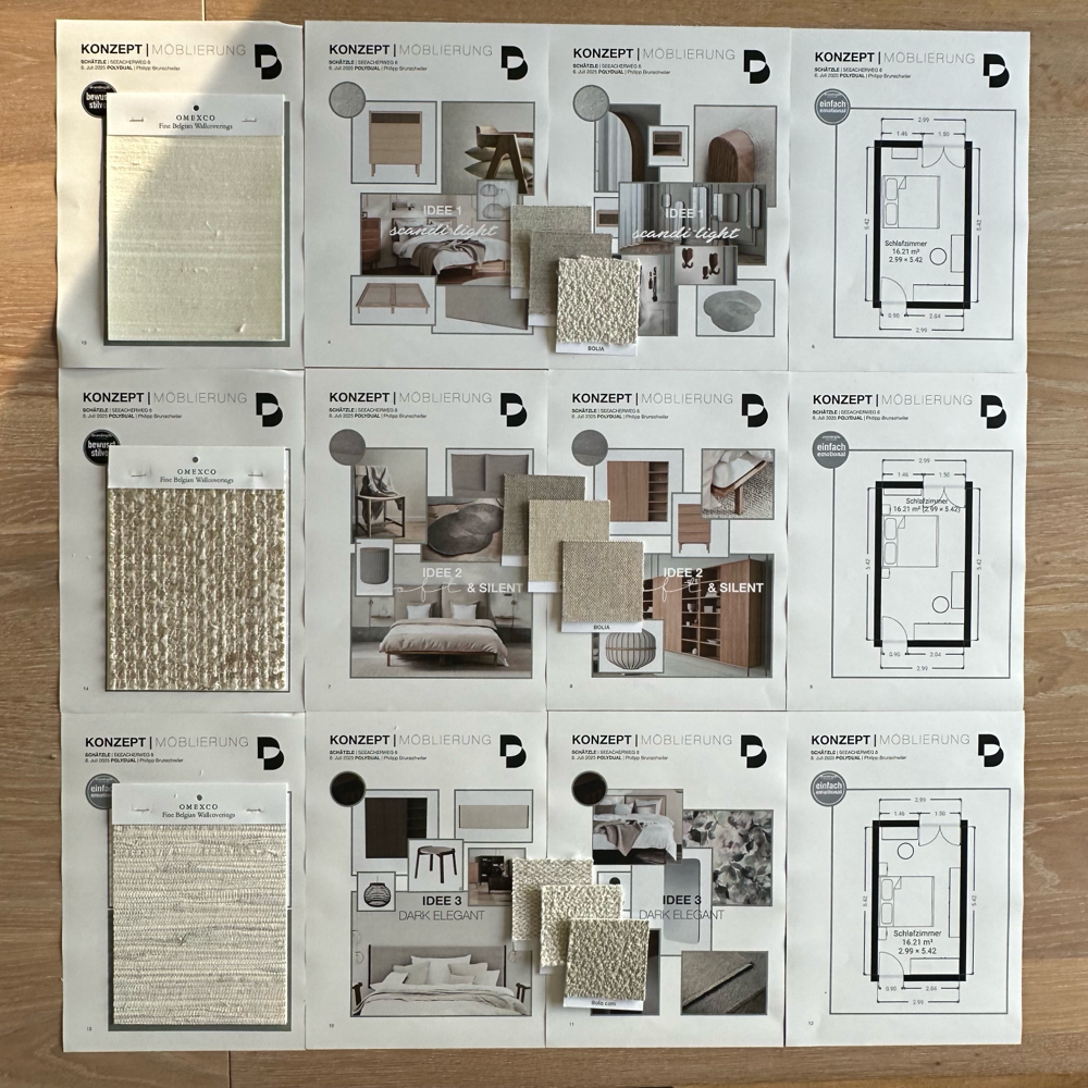 Wand aus Quarzstein Bruchkanten mit Polydual Brunschwiler Logo