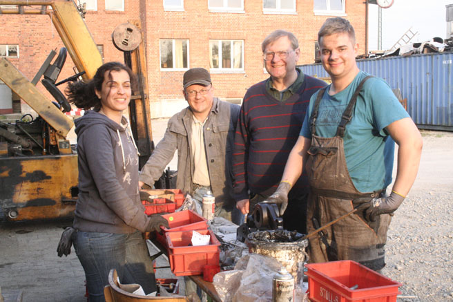 Roland im April 2014 bei einem Besuch im Bw Crailsheim