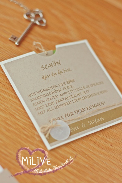 Hochzeit Papeterie Hochzeitseinladung Savanne Rustikal Give Away
