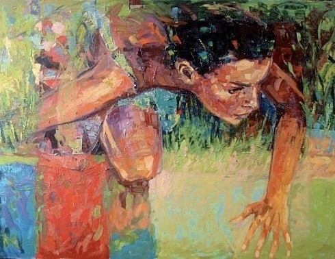 green grapes 100x120cm