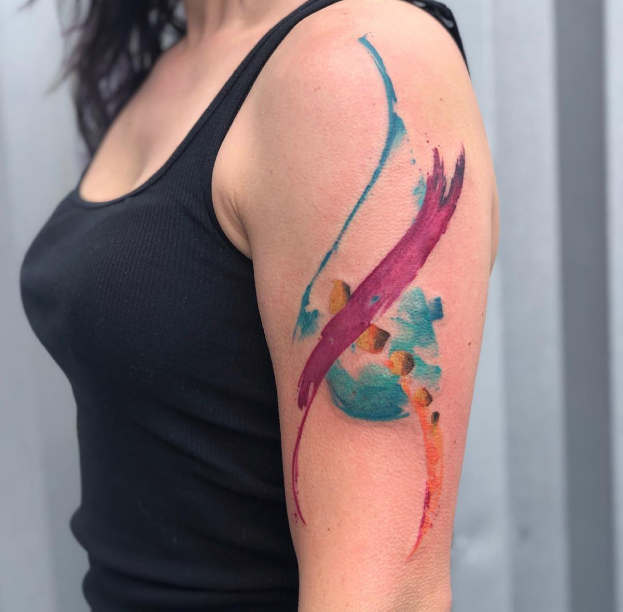 Color Micah Riot Tattoo