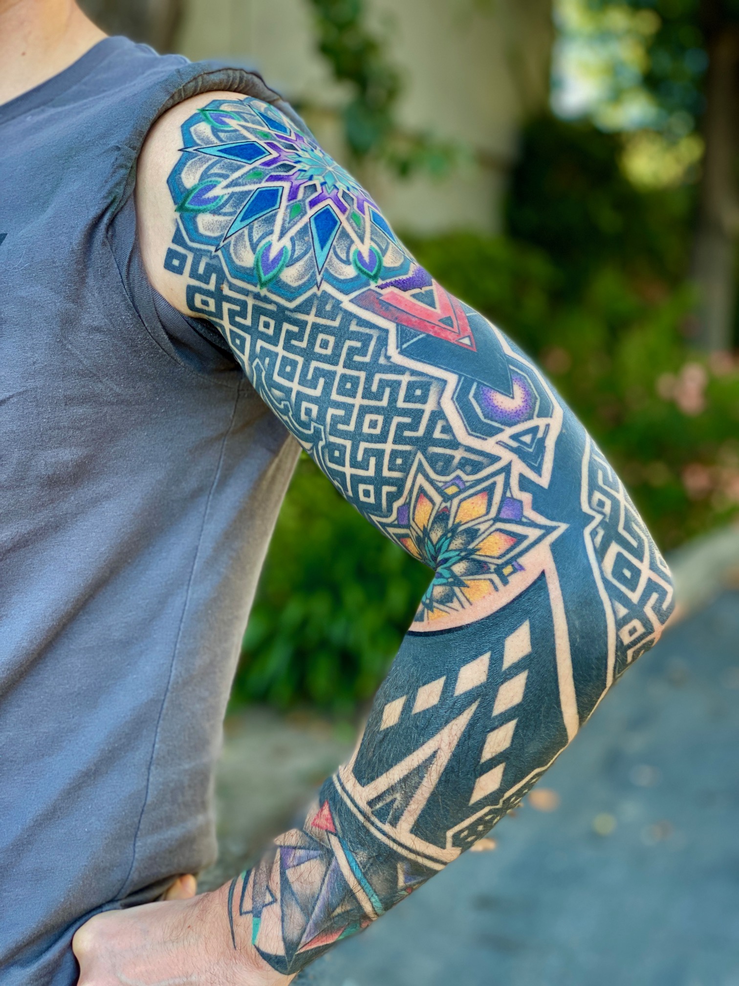 Color Micah Riot Tattoo