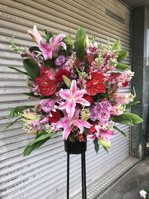 スタンド花１段