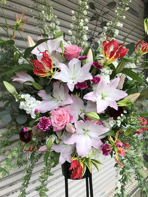 スタンド花１段