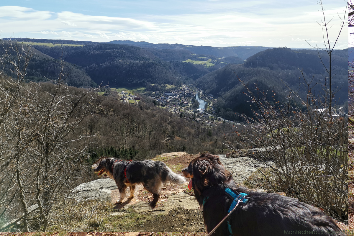 Auf dem Weg zum Doubs - Montécheroux