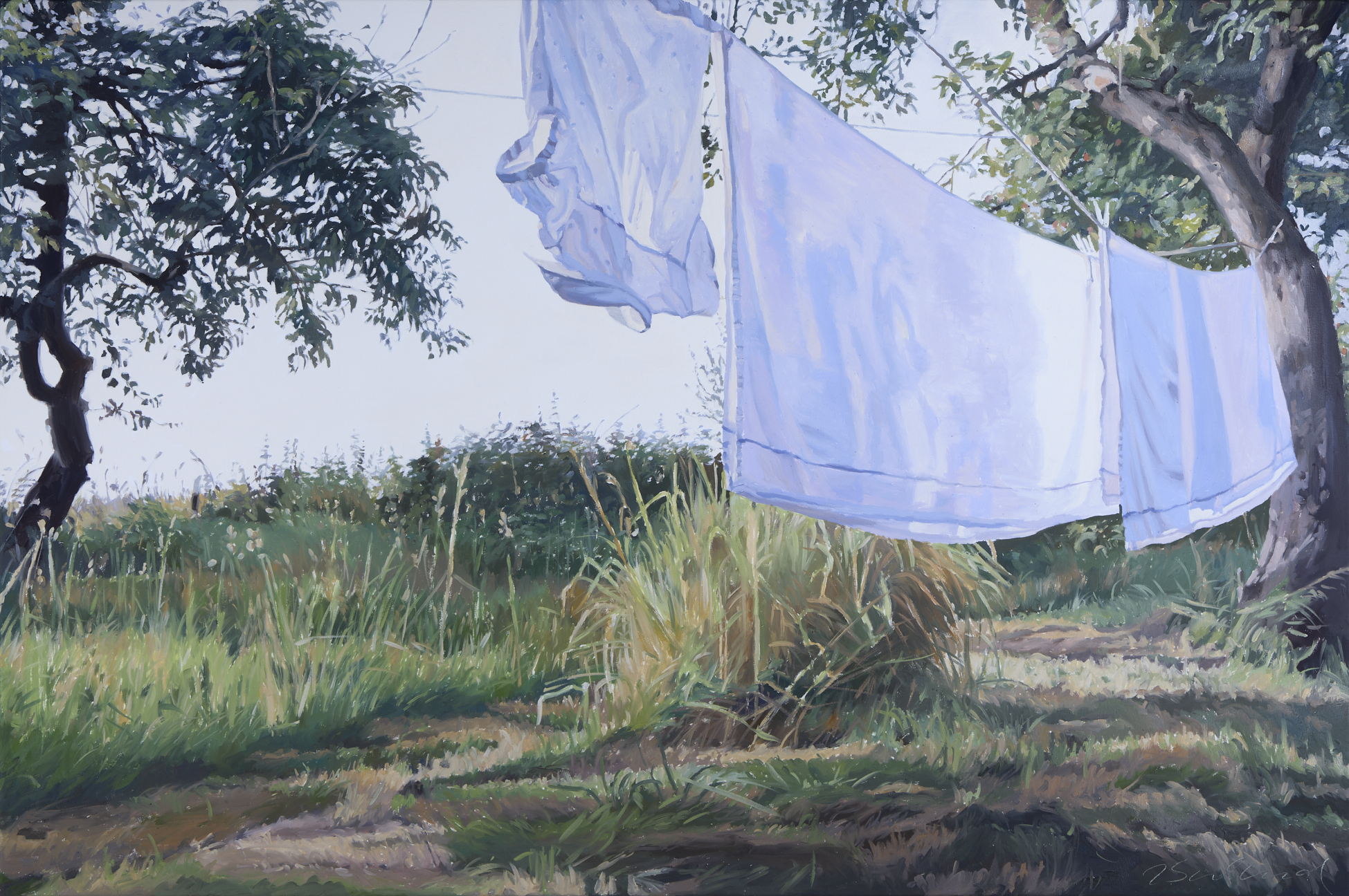 Grandmas laundry III | 2025 | 39.39" x 59.06"