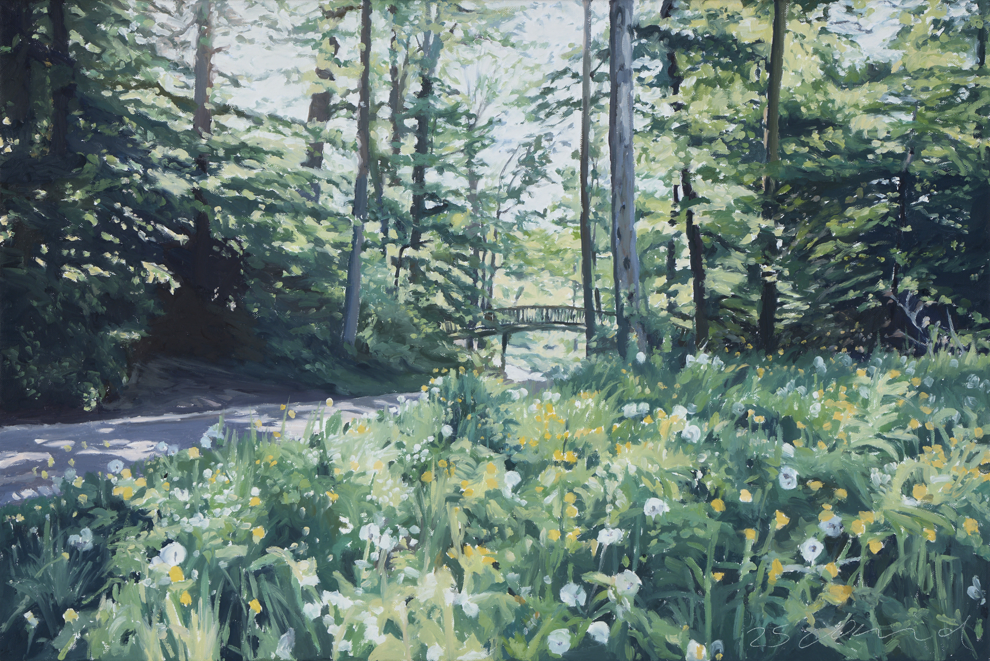 Knüppelbrücke | 2025 | 50 x 75 