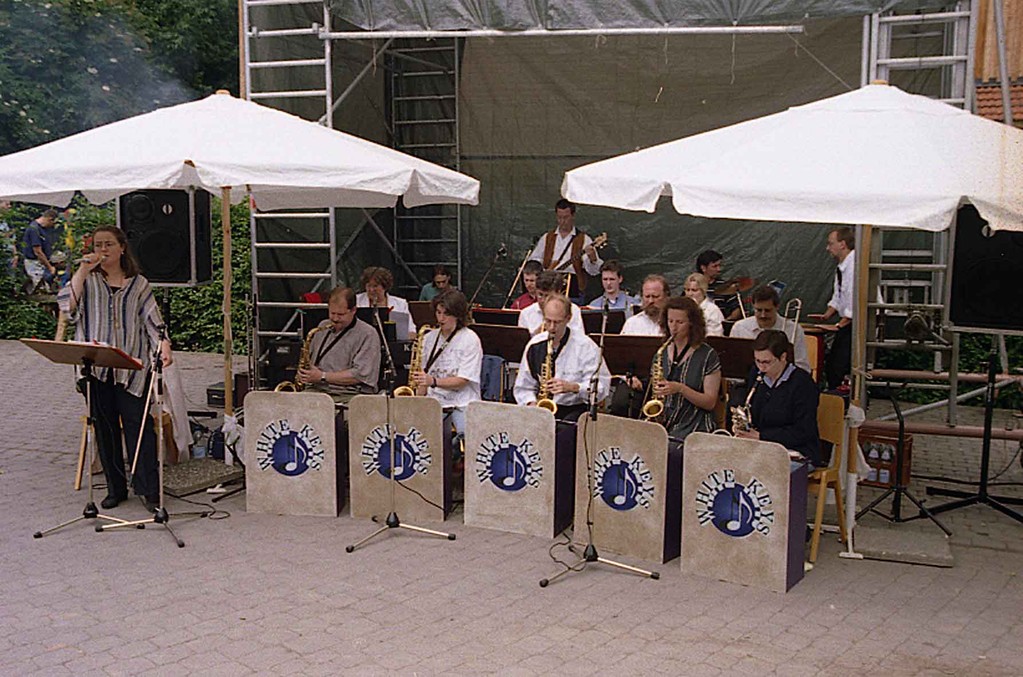 Grundsteinlegung bei Freier Waldorfschule Marburg am 19.6.1999