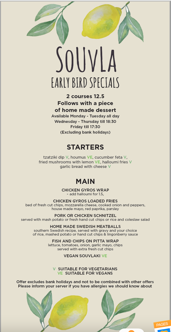 Menu Allerton Road grillaliverpool