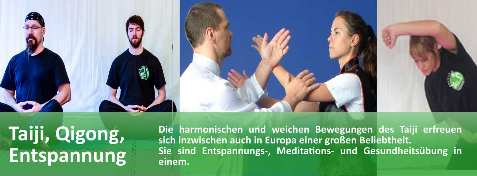 Tai Chi und Qi Gong bietet ein komplementäres Training mit Betonung von Gesundheits- und Atemübunge