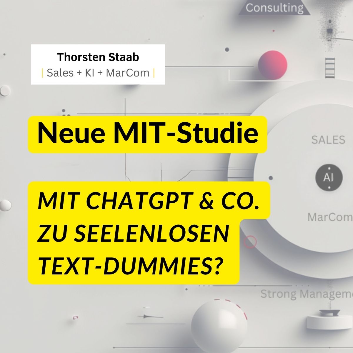 Neue MIT-Studie: Macht ChatGPT dein Team zu seelenlosen Text-Dummies?