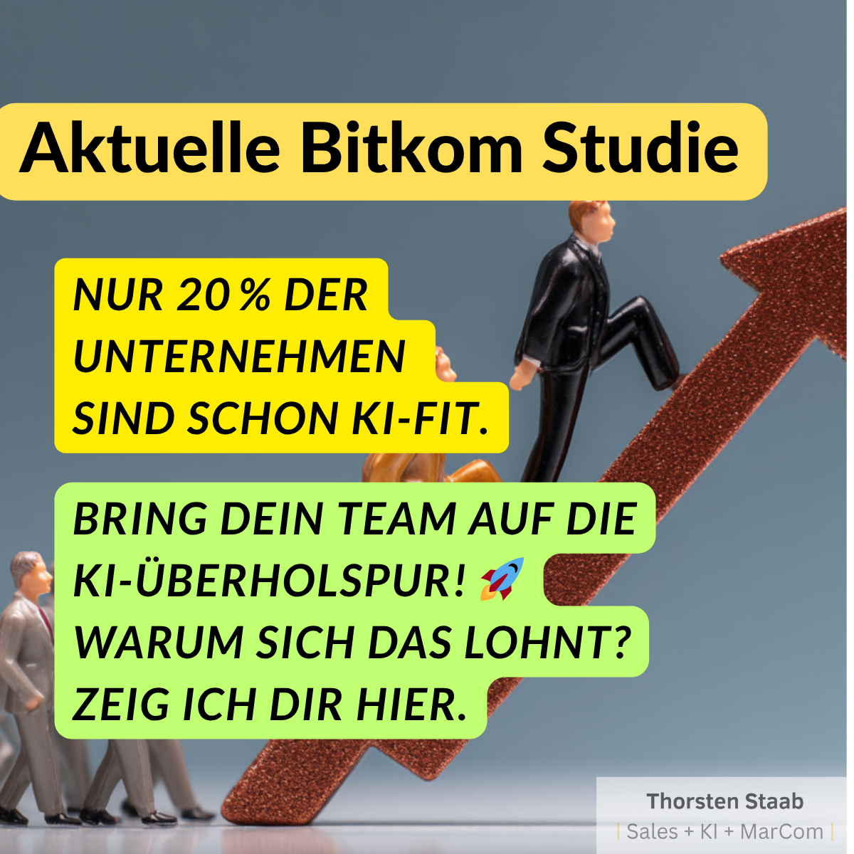 Bitkom-Studie: Nur 20 % der Unternehmen sind KI-fit