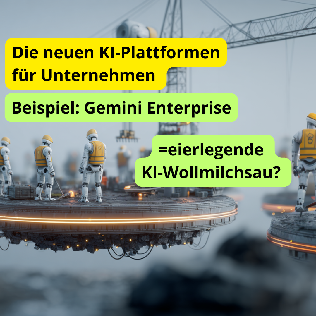 Gemini Enterprise, die eierlegende KI-Wollmilchsau?