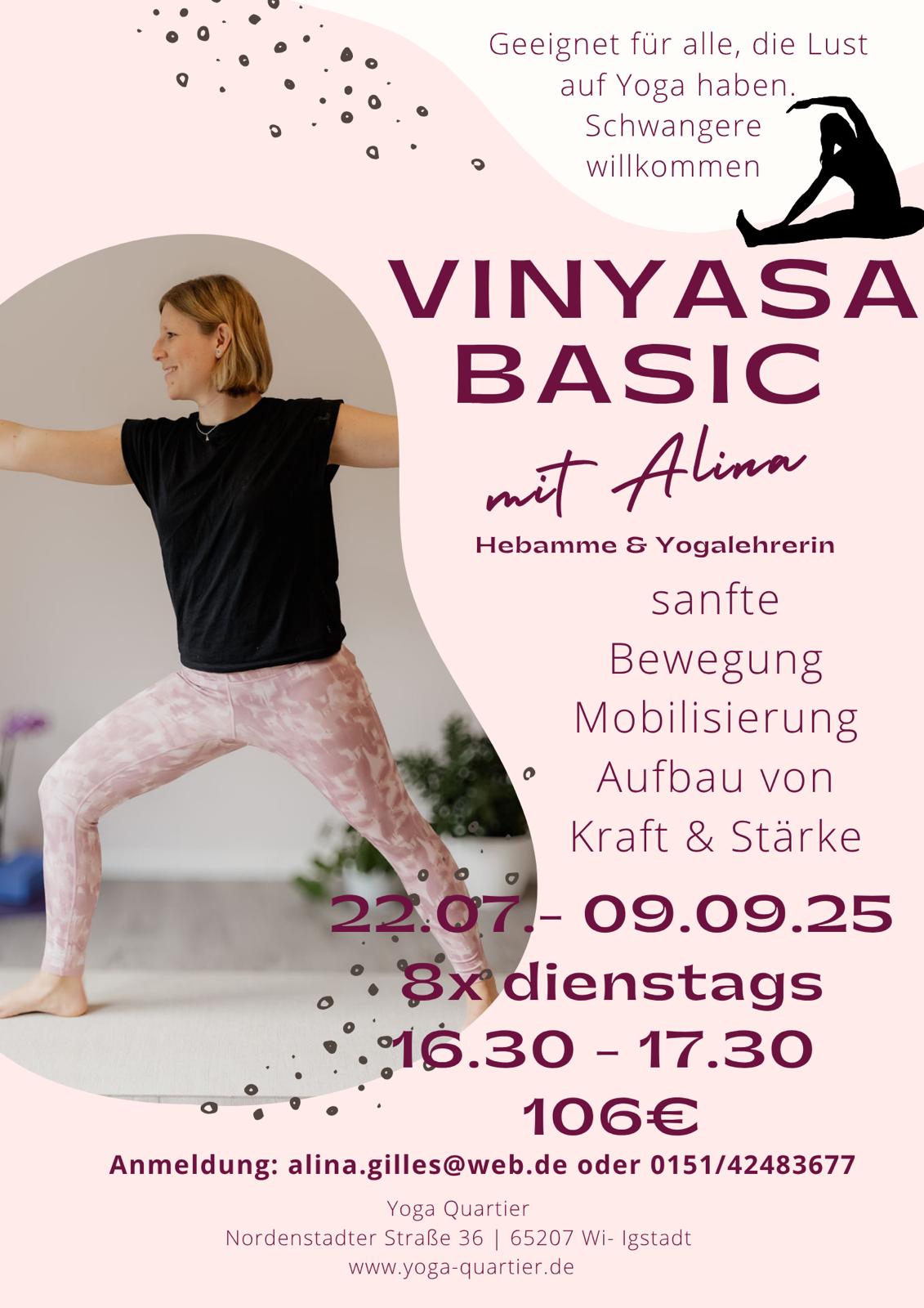 Ab 22.7.2025 Yoga mit Alina