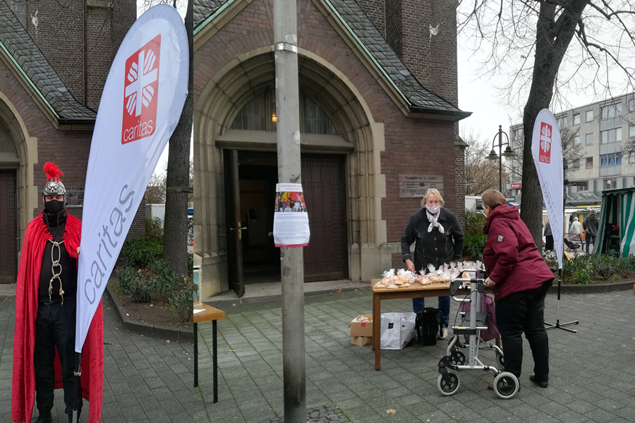 Stutenkerlverkauf in Bottrop dank St. Martin sehr erfolgreich