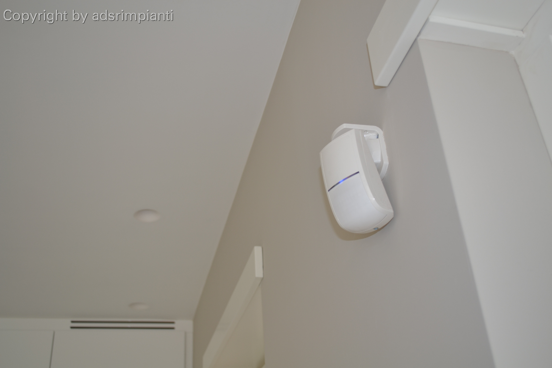 Double technology intruder sensor
