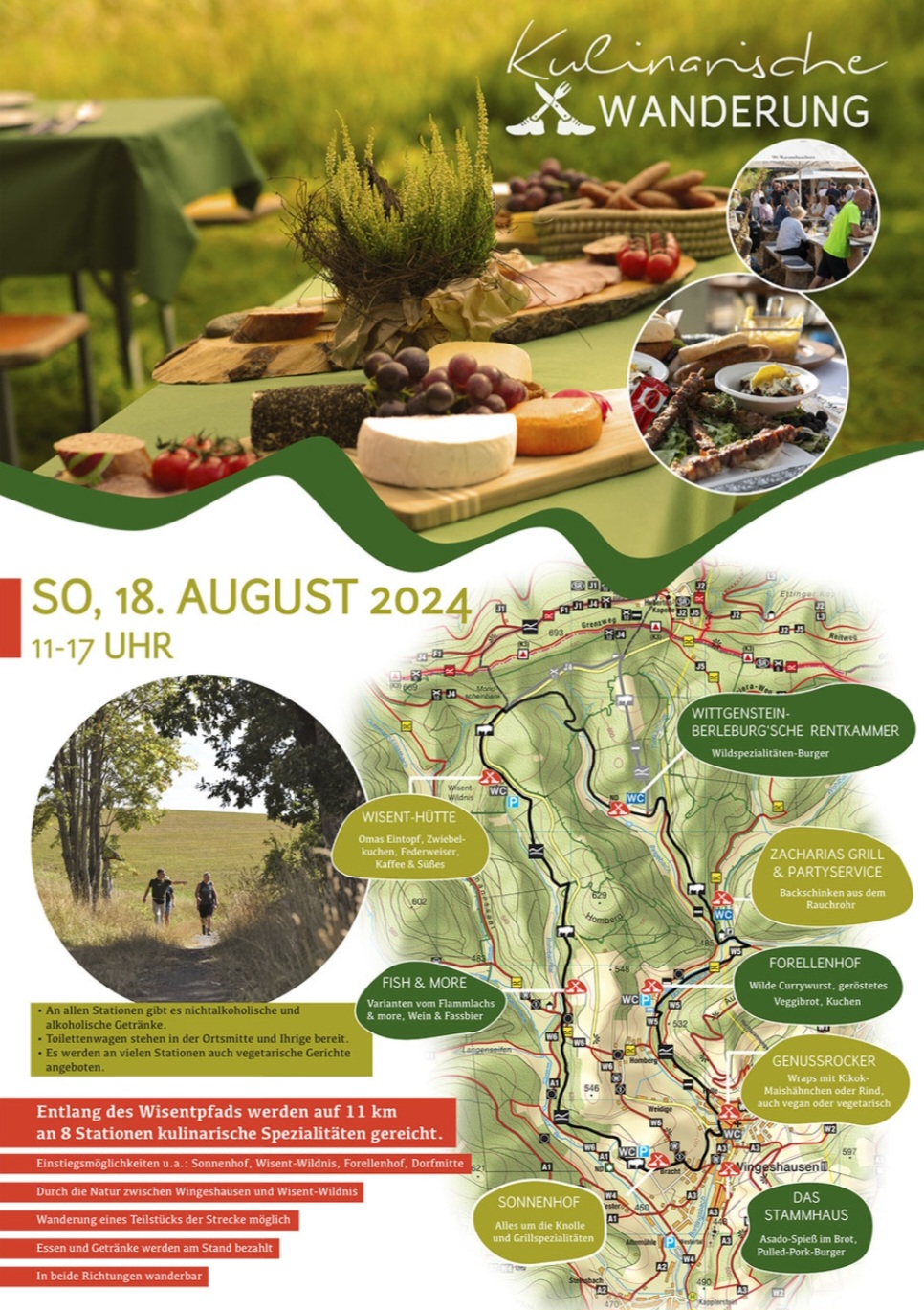 Kulinarische Wanderung 2024