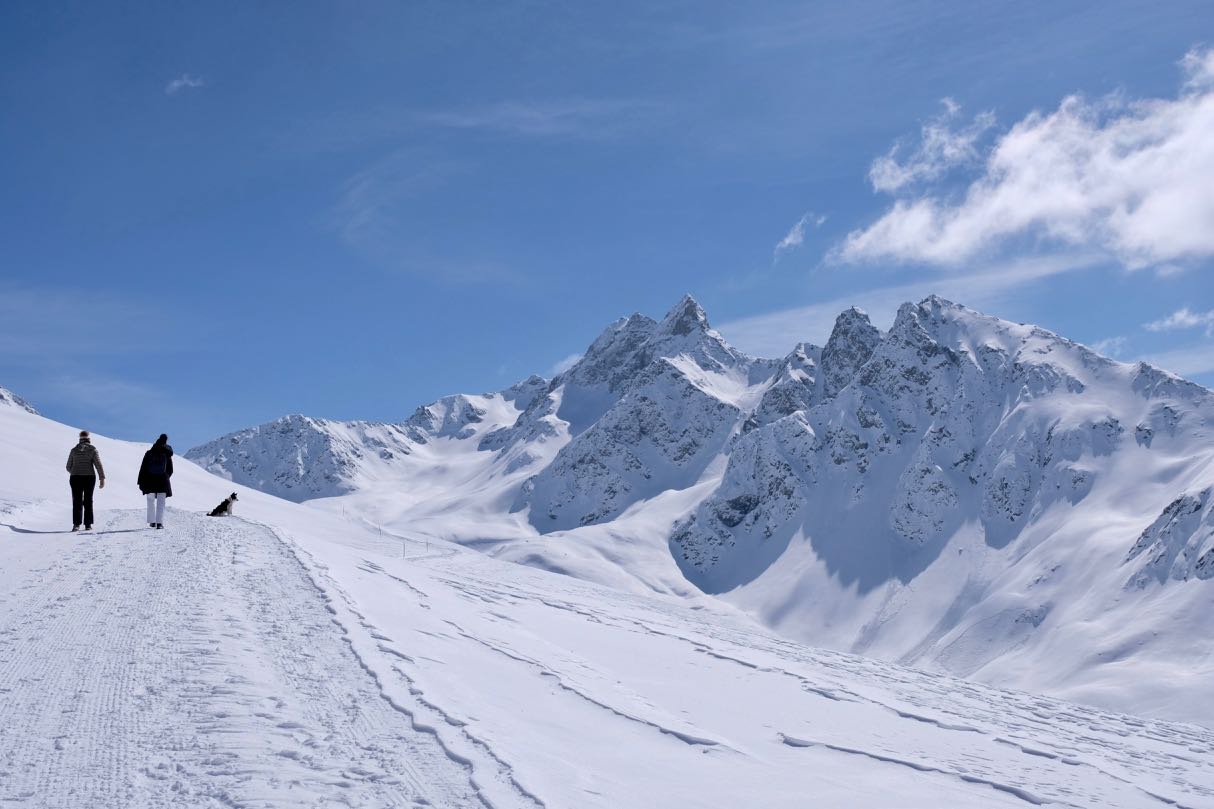  Winterwanderwege am Muottas Muragl, St. Moritz Oberengadin