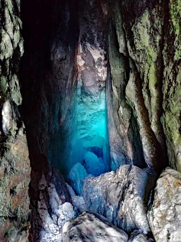 Die Soča Quelle 