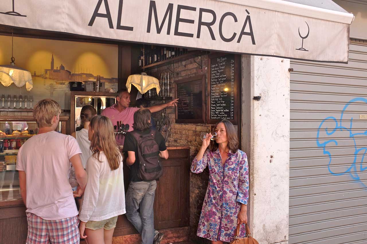 Weinbar Al Merca Venedig