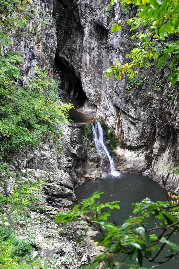  Canyon Škocjan Höhlen Slowenien