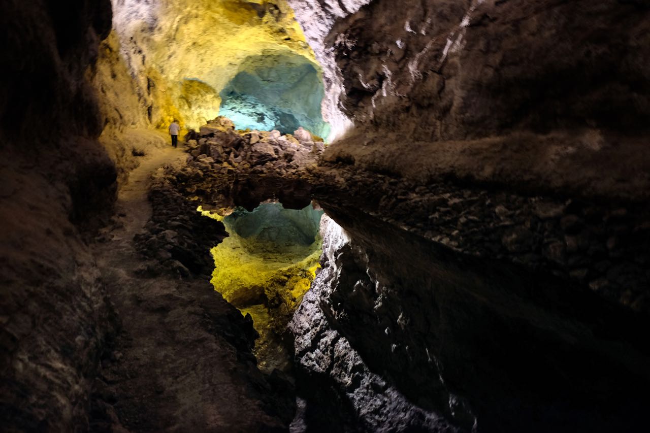  Cueva de los Verdes Lanzarote Vulkanhöhle Tour