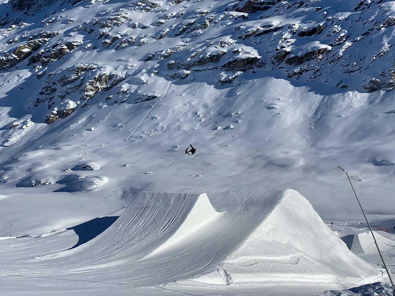 Profis am Werk - Corvatsch Snowpark