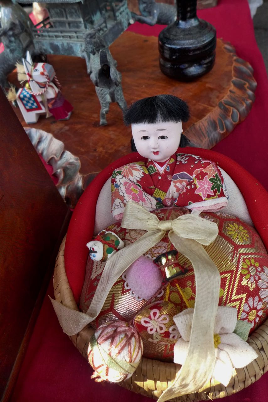 Kyoto Shopping Tipp, großer Flohmarkt im Tempel