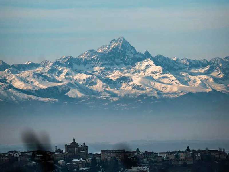 Monviso Blick Piemont